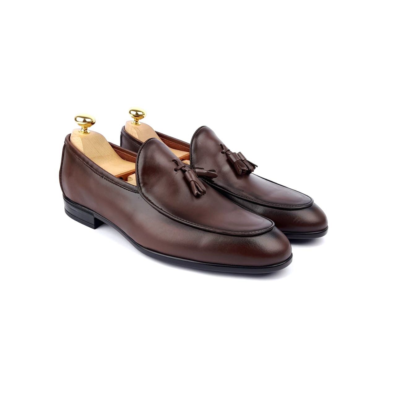 Volzak 5053 Brown Leather Moccasin