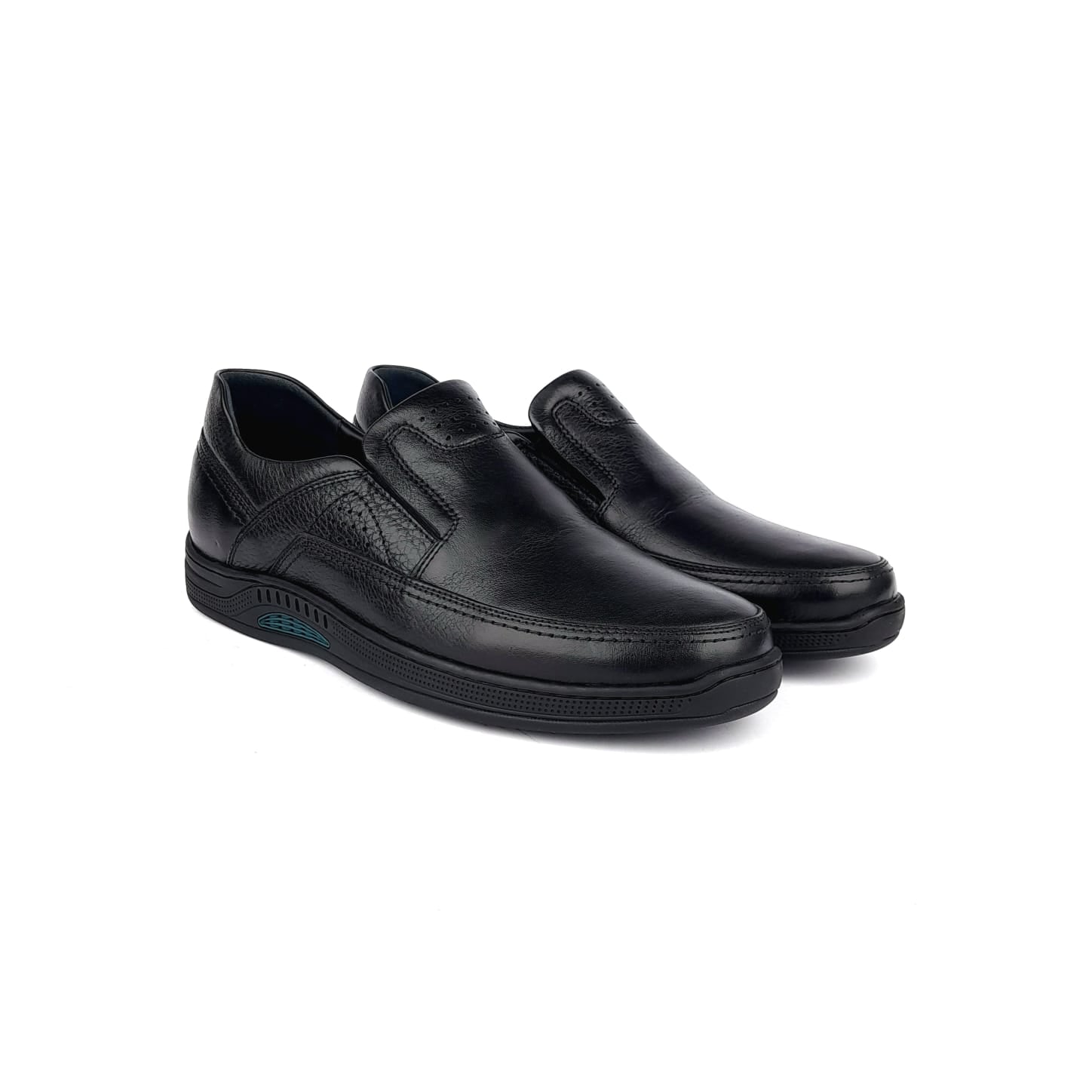 4067 Chaussure en cuir Noir