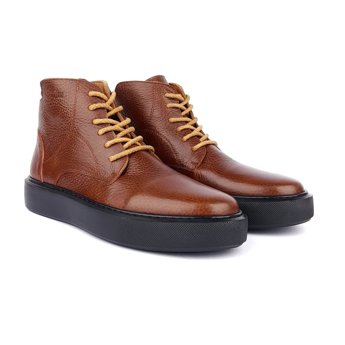 Volzak 3065 Bottine en cuir Camel
