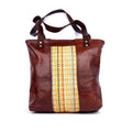 AR68 Sac à Main En Cuir traditionnel marron