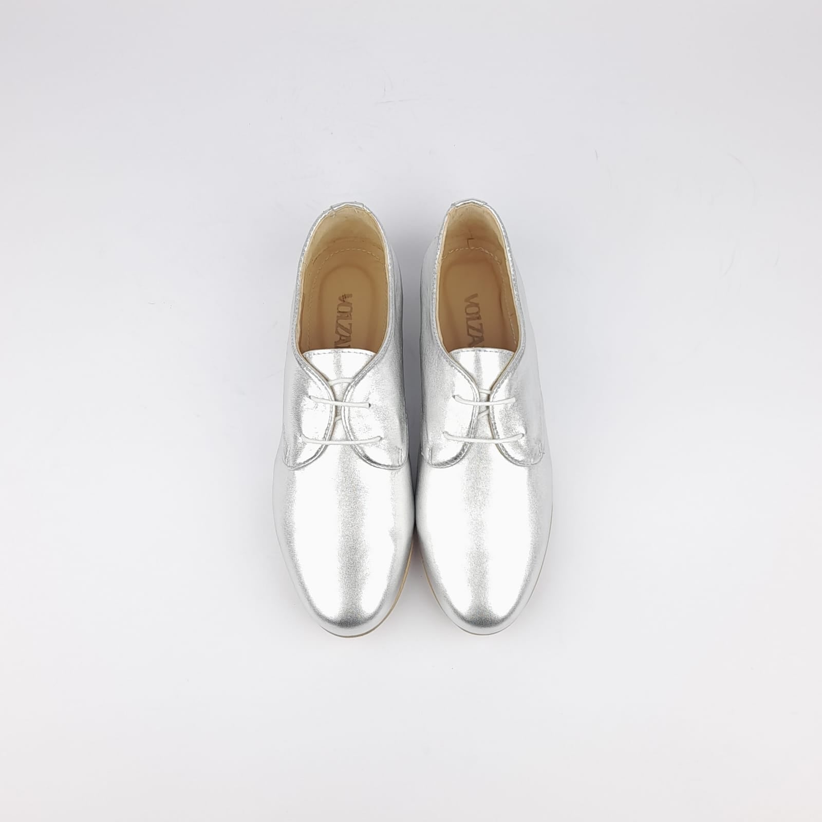 Volzak 125 Chaussure en cuir Argenté