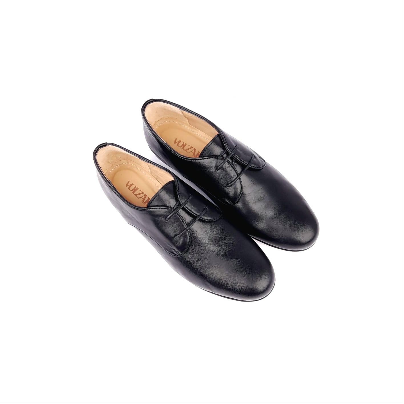 Volzak 125 Black Leather Shoe