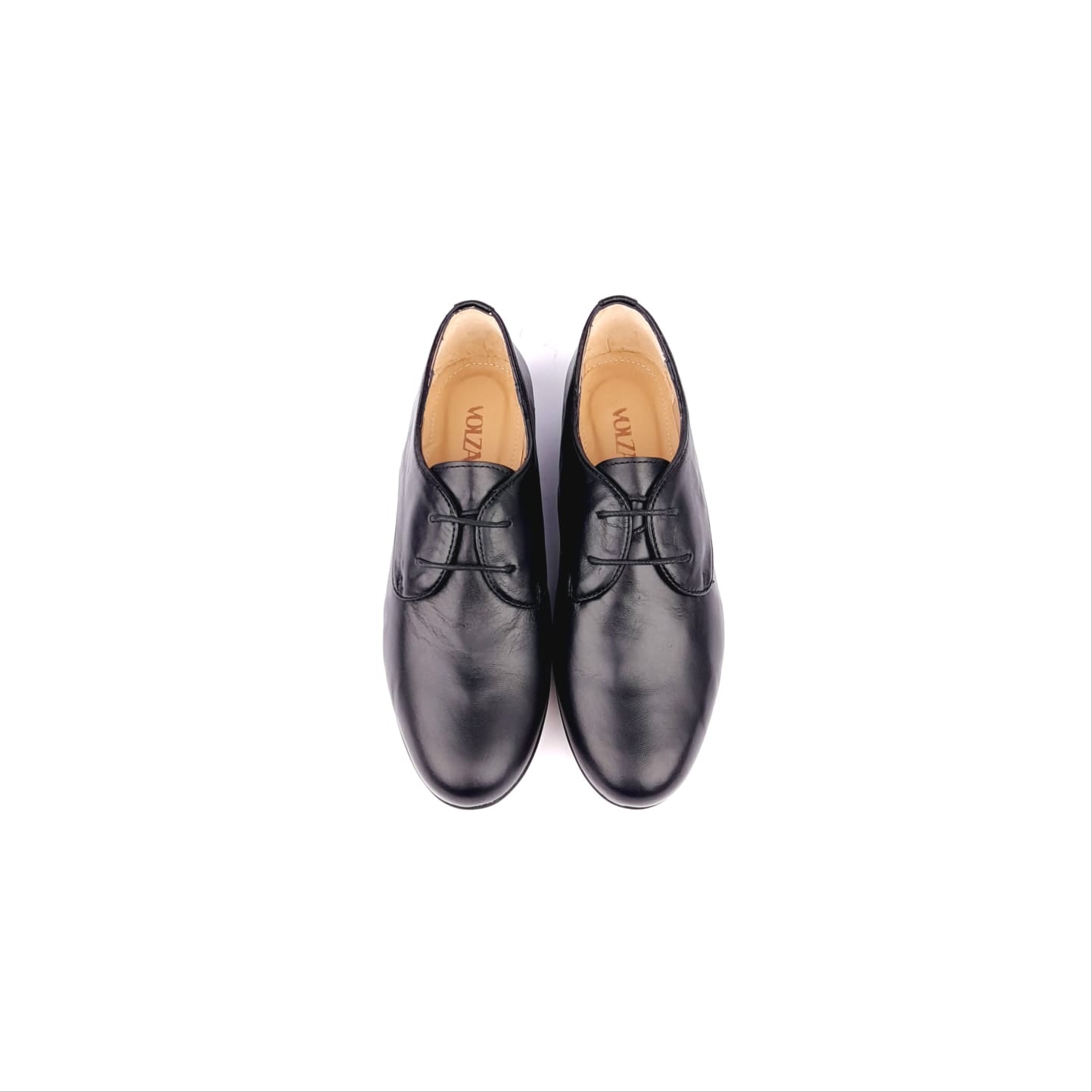 Volzak 125 Black Leather Shoe