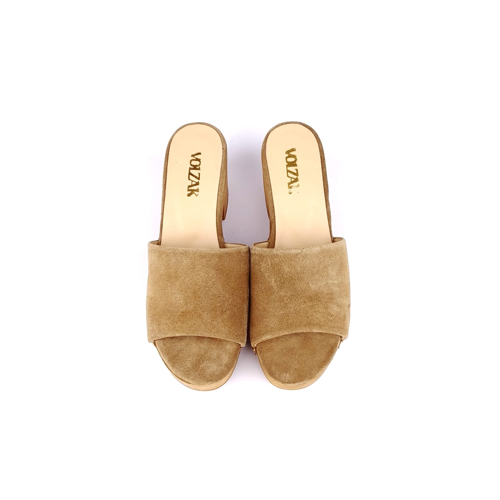 Volzak 50 Sandale en daim Camel