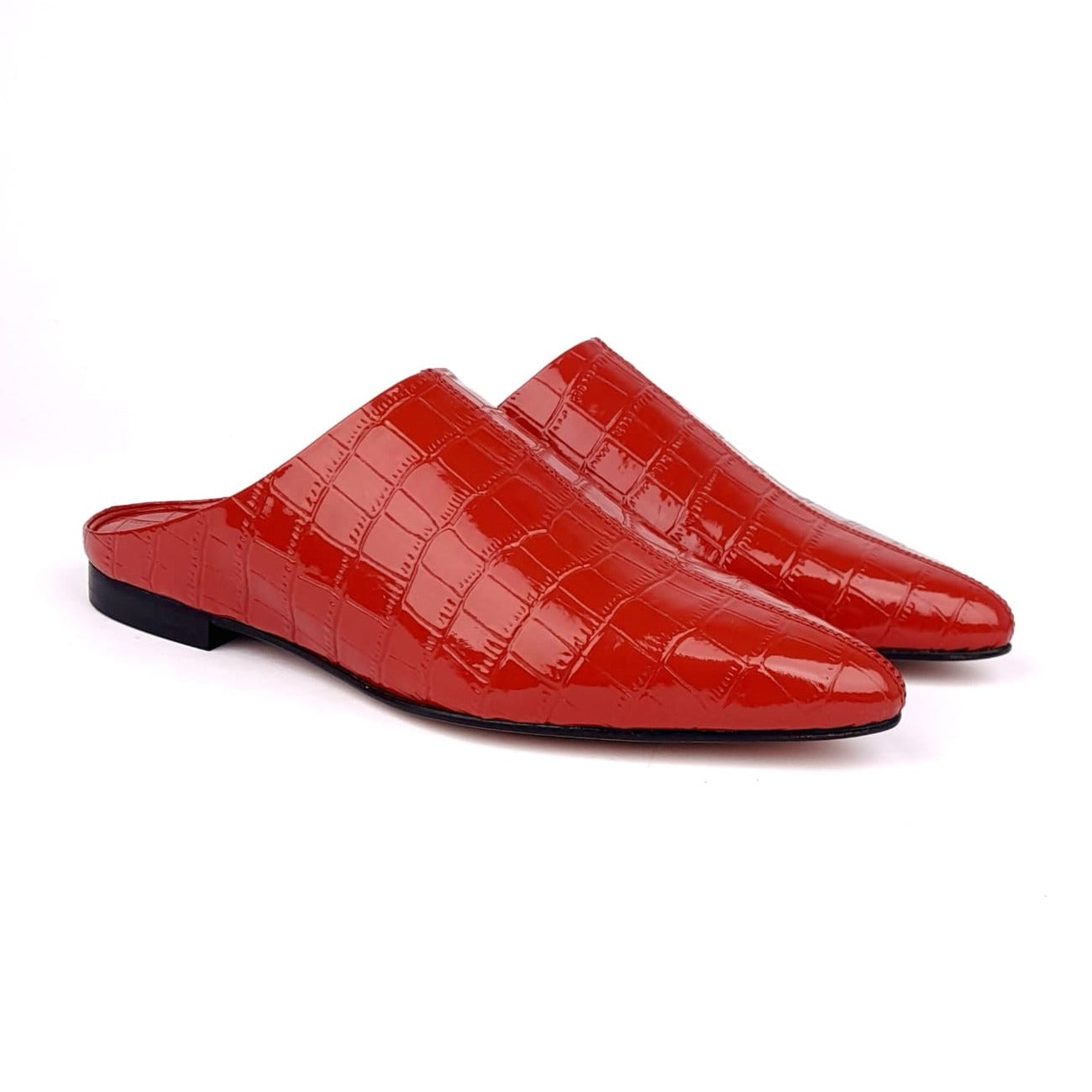 Volzak 06 Indian Rose Leather Mule