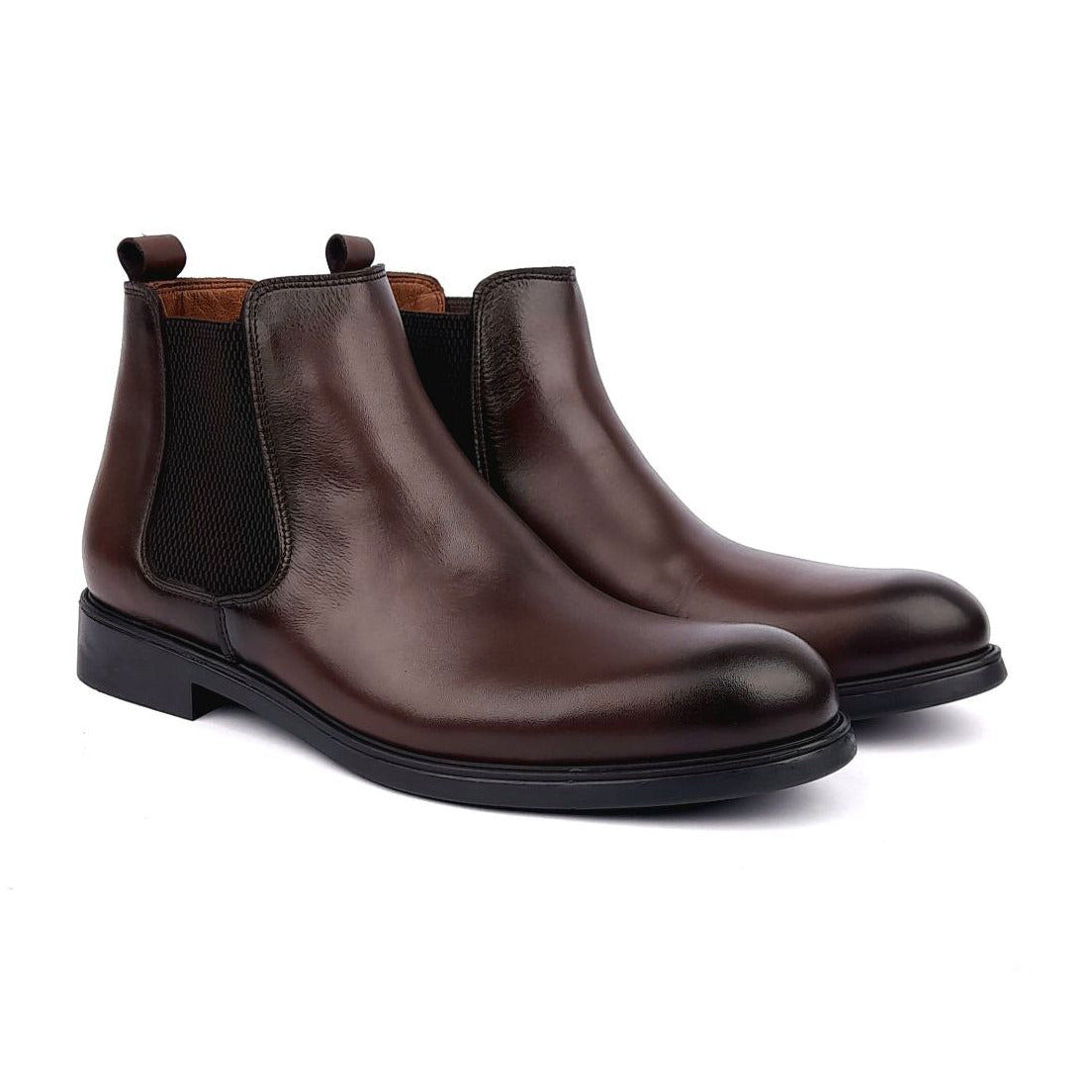 Volzak 5100 Bottine en cuir Marron