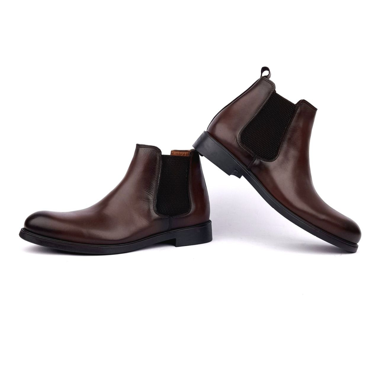 Volzak 5100 Bottine en cuir Marron
